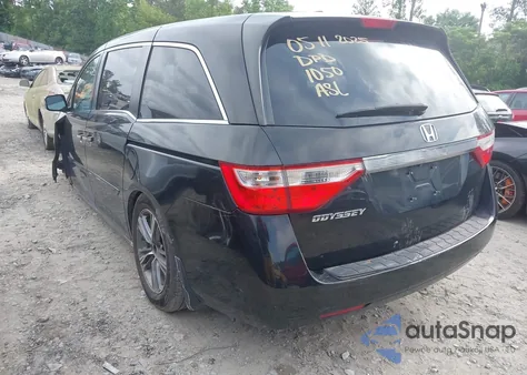 2012 Honda Odyssey Ex-L из США, поврежденный, VIN 5FNRL5H60CB079065